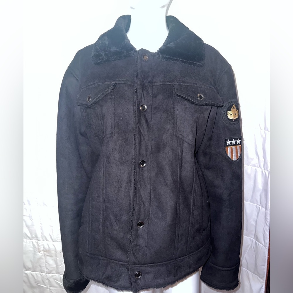 Men’s Coat Faux Suede Interior XL BRAND NEW